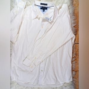 Tommy Hilfiger Men's Button-down - Big and Tall Size XXL